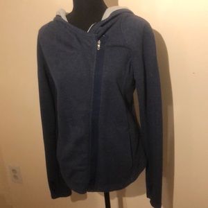 Lg Under Armour zip up hoodie